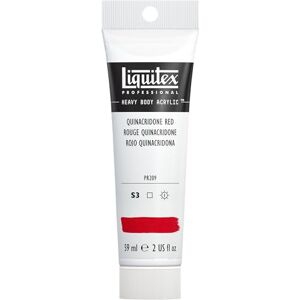 Liquitex Heavy Body Tubo De Pintura Acrílica, 59 ml, Rojo Quinacridona Liquitex Heavy Body Tubo De Pintura Acrílica, 59 ml, Rojo Quinacridona