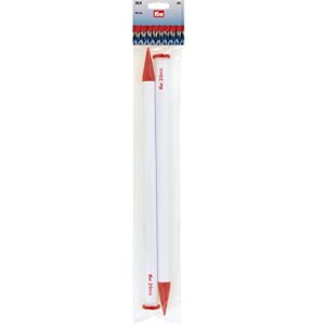 Prym Jackenstricknadeln KST 40 cm 20,00 mm Grau Single-Pointed Needle, Grey, Red, 20,0 mm Prym Jackenstricknadeln KST 40 cm 20,00 mm Grau Single-Pointed Needle, Grey, Red, 20,0 mm