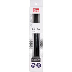 Prym -1 Agujas de Tejer, Negro, 4 mm Prym -1 Agujas de Tejer, Negro, 4 mm