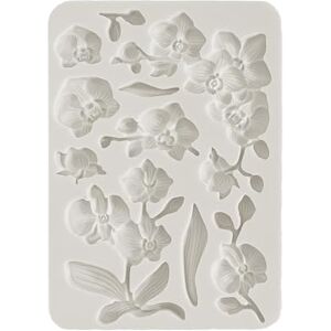 Molde de silicona Stamperia Orquídeas y Gatos - Orquídeas Molde de silicona Stamperia Orquídeas y Gatos - Orquídeas