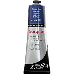 Daler Rowney Georgian Pintura al óleo magníficos colores 225 ml Azul de Prusia Daler Rowney Georgian Pintura al óleo magníficos colores 225 ml Azul de Prusia