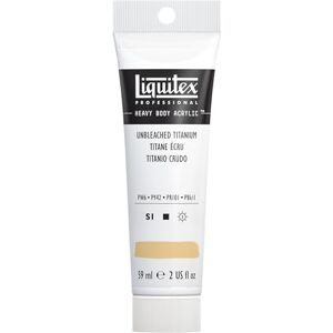 Liquitex Heavy Body Tubo De Pintura Acrílica, 59 ml, Titanio Crudo Liquitex Heavy Body Tubo De Pintura Acrílica, 59 ml, Titanio Crudo