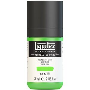 Liquitex Professional Gouache acrílico extrafino viscocidad Baja, Tubo 59 ml, Verde fluorescente Liquitex Professional Gouache acrílico extrafino viscocidad Baja, Tubo 59 ml, Verde fluorescente
