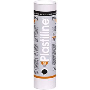 PLASTILINE Tubo de plastilina Pasta para modelar, alta precisión modelar, Sculpter, moler, dureza 50 (flexible) 1 kg Color negro. Fabricado en Francia PLASTILINE Tubo de plastilina Pasta para modelar, alta precisión modelar, Sculpter, moler, dureza 50 (flexible) 1 kg Color negro. Fabricado en Francia