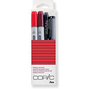 COPIC Paquete de garabatos Rojo COPIC Paquete de garabatos Rojo