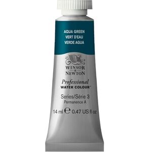 Winsor & Newton Acuarela Profesional Pintura de Acuarela, Alta Luminosidad, Resistente a la Luz, Calidad de Archivo, Tubo de 14 ML, Color Verde Agua Winsor & Newton Acuarela Profesional Pintura de Acuarela, Alta Luminosidad, Resistente a la Luz, Calidad de Archivo, Tubo de 14 ML, Color Verde Agua