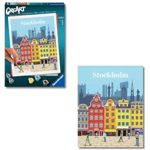 Ravensburger Creart Serie C Trend: Estocolmo En Colores Pintar Por Numeros Adultos Y Niños Cuadros Para Pintar Por Numeros Manualidades Adultos Y Niños De 14 Años O Más 24x30cm Ravensburger Creart Serie C Trend: Estocolmo En Colores Pintar Por Numeros Adultos Y Niños Cuadros Para Pintar Por Numeros Manualidades Adultos Y Niños De 14 Años O Más 24x30cm