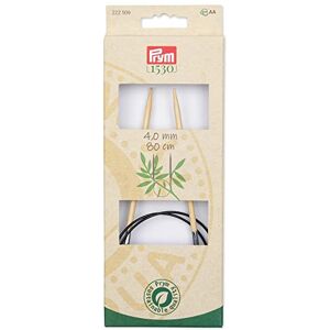 Prym Knitting Needles, Bambú Plástico, Natural, Talla única Prym Knitting Needles, Bambú Plástico, Natural, Talla única