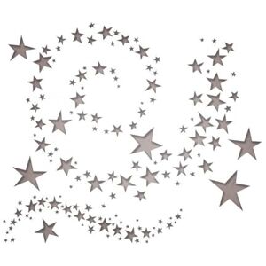 Sizzix Thinlits Troqueles 9PK Estrellas en remolino Sizzix Thinlits Troqueles 9PK Estrellas en remolino