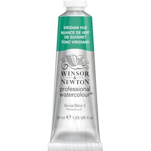 Winsor & Newton W&N Acuarela Profesional Tubo 37ml Tono Viridiano Pintura para acuarela, Colores vivos, Alto brillo y luminosidad, no se decolora Winsor & Newton W&N Acuarela Profesional Tubo 37ml Tono Viridiano Pintura para acuarela, Colores vivos, Alto brillo y luminosidad, no se decolora