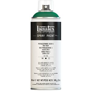Liquitex Acrílico en Spray, 400 ml, Verde (Verde Ftalocianina 5 (Tono Azul)) Liquitex Acrílico en Spray, 400 ml, Verde (Verde Ftalocianina 5 (Tono Azul))