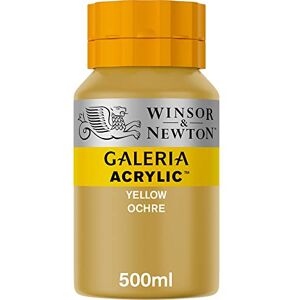Winsor & Newton Galería Pintura Acrílica , 500 ml, Amarillo (Yellow Ochre) Winsor & Newton Galería Pintura Acrílica , 500 ml, Amarillo (Yellow Ochre)