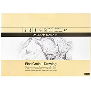 Daler Rowney Dr Fine Grain Cartridge Bloc Dib Fino Enc Retrato A2 120G30H Daler Rowney Dr Fine Grain Cartridge Bloc Dib Fino Enc Retrato A2 120G30H
