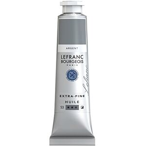 Lefranc Bourgeois Óleo Extra Fino brillante y vibrante – Plata, 40 ml Lefranc Bourgeois Óleo Extra Fino brillante y vibrante – Plata, 40 ml