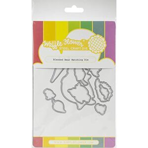 Waffle Flower Crafts Waffle Flower Troquel Bless Bear - troqueles de manualidades Waffle Flower Crafts Waffle Flower Troquel Bless Bear - troqueles de manualidades