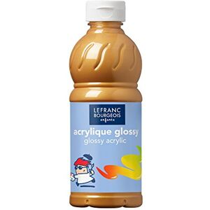 Lefranc Bourgeois Educación, acrílico Glossy, Pintura acrílica para niños, Bote de 500 ML Color Oro, Pinturas para niños y Manualidades, para Cualquier Superficie Lefranc Bourgeois Educación, acrílico Glossy, Pintura acrílica para niños, Bote de 500 ML Color Oro, Pinturas para niños y Manualidades, para Cualquier Superficie