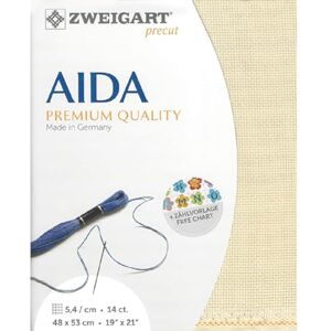 Zweigart Rama Tipo Precut Estrella de Aida Col.770 Corte de plástico, 48 x 68 cm Zweigart Rama Tipo Precut Estrella de Aida Col.770 Corte de plástico, 48 x 68 cm