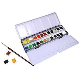 Set de acuarelas Artway - 24 medios con pincel Set de acuarelas Artway - 24 medios con pincel