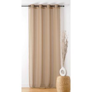 Linder – Visillo con Hebilla – Acabado con Ojales de Color cañón de Rifle – Color Cordel – 140 x 240 cm – 100% poliéster – Certificado Oeko-Tex – Colección Boucline Linder – Visillo con Hebilla – Acabado con Ojales de Color cañón de Rifle – Color Cordel – 140 x 240 cm – 100% poliéster – Certificado Oeko-Tex – Colección Boucline