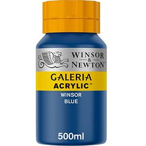 Winsor & Newton Galería Pintura Acrílica , 500 ml, Azul (Winsor Blue) Winsor & Newton Galería Pintura Acrílica , 500 ml, Azul (Winsor Blue)