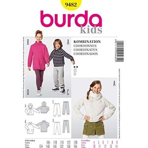 burdastyle Burda Patrón 9482 Kids Coordinados burdastyle Burda Patrón 9482 Kids Coordinados