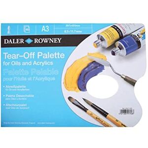 Daler-Rowney Paleta Desprendible para Acrílicos y Óleos Daler-Rowney Paleta Desprendible para Acrílicos y Óleos