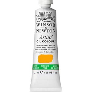 Winsor & Newton Artists Pintura al Óleo, 37 ML, Amarillo (Amarillo Libre de Cadmio) Winsor & Newton Artists Pintura al Óleo, 37 ML, Amarillo (Amarillo Libre de Cadmio)