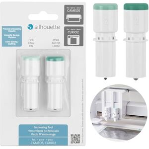 Silhouette America Kit de 2 Herramientas de Repujado para Silhouette Cameo 5 y Silhouette Curio 2 Silhouette America Kit de 2 Herramientas de Repujado para Silhouette Cameo 5 y Silhouette Curio 2