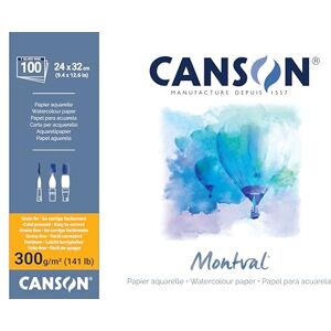 Canson Montval Papel de acuarela 24 x 32 cm - Papel Canson Montval Papel de acuarela 24 x 32 cm - Papel