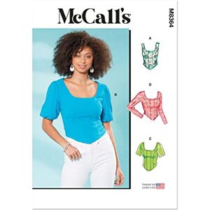 McCall's MCCALLS Corsé de punto para mujer A5 (6-8-10-12-14) McCall's MCCALLS Corsé de punto para mujer A5 (6-8-10-12-14)
