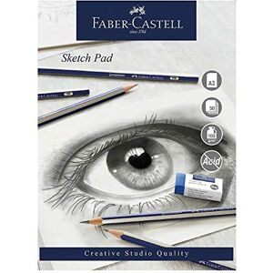 Faber-Castell Cuaderno de dibujo A3 - 50 hojas Faber-Castell Cuaderno de dibujo A3 - 50 hojas