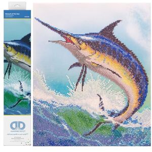 DIAMOND DOTZ Monarch of The Sea, Tela, Multicolor, 42 x 47 x 1 cm DIAMOND DOTZ Monarch of The Sea, Tela, Multicolor, 42 x 47 x 1 cm