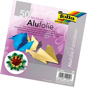 Folia aluminio plegable hojas 100 g/m², 50 hojas) , color/modelo surtido Folia aluminio plegable hojas 100 g/m², 50 hojas) , color/modelo surtido