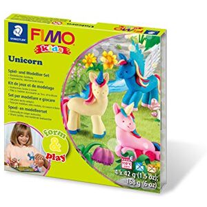 STAEDTLER 8034 19 LY. Pasta de modelar para niños Fimo Kids Form & Play Unicorn. 4 pastillas de 42 gramos. STAEDTLER 8034 19 LY. Pasta de modelar para niños Fimo Kids Form & Play Unicorn. 4 pastillas de 42 gramos.