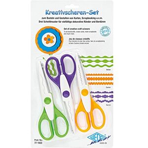 Wedo 0 Tijeras creativas, 3 cortes, multicolor Wedo 0 Tijeras creativas, 3 cortes, multicolor