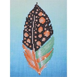 DIAMOND DOTZ Kits de pintura de diamantes de hoja suave y brillante para adultos, kit de arte de diamantes, un kit de manualidades creativo relajante con gemas de puntos de 7.5 x 9.9 pulgadas DIAMOND DOTZ Kits de pintura de diamantes de hoja suave y brillante para adultos, kit de arte de diamantes, un kit de manualidades creativo relajante con gemas de puntos de 7.5 x 9.9 pulgadas