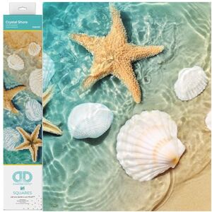 DIAMOND DOTZ Crystal Shore Kits de Pintura de Diamantes para Adultos, Kit de Arte de Diamantes, un Kit de Manualidades Creativo Relajante con Gemas Dotz 11.02 x 6.14 Pulgadas DIAMOND DOTZ Crystal Shore Kits de Pintura de Diamantes para Adultos, Kit de Arte de Diamantes, un Kit de Manualidades Creativo Relajante con Gemas Dotz 11.02 x 6.14 Pulgadas