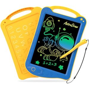 HOMESTEC AstroDraw Tableta escritura color juguetes 2 3 5 6 años,pizarra mágica infantil no parar de dibujar,juegos educativos para niños y niñas de 2+ años tablero de dibujo (Azul/Amarillo) () HOMESTEC AstroDraw Tableta escritura color juguetes 2 3 5 6 años,pizarra mágica infantil no parar de dibujar,juegos educativos para niños y niñas de 2+ años tablero de dibujo (Azul/Amarillo) ()