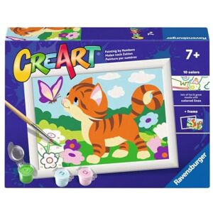 Ravensburger CreArt Serie E Gatito curioso Pintar Por Numeros Kit Pintura Medidas De 14 X 19 Juegos Niños 7 Años Ideas Regalo Regalo Niño 7 Años Ravensburger CreArt Serie E Gatito curioso Pintar Por Numeros Kit Pintura Medidas De 14 X 19 Juegos Niños 7 Años Ideas Regalo Regalo Niño 7 Años