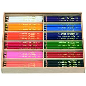 Lápices Triangulares Ferby Colores Metálicos - Paquete Escolar 144 Lápices Triangulares Ferby Colores Metálicos - Paquete Escolar 144