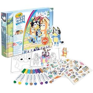 CRAYOLA Color Wonder, Bluey Juego de Regalo Sin Manchas, Rico Contenido con Rotuladores, Páginas para Colorear, Pegatinas y Más, a Partir de 3 años, 75-7171 CRAYOLA Color Wonder, Bluey Juego de Regalo Sin Manchas, Rico Contenido con Rotuladores, Páginas para Colorear, Pegatinas y Más, a Partir de 3 años, 75-7171