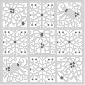Fondo de bloque navideño Sweet Dixie para cortar de Go Craft Distribution - Troquel de manualidades Fondo de bloque navideño Sweet Dixie para cortar de Go Craft Distribution - Troquel de manualidades