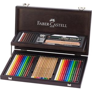 Faber-Castell Selezione Varzi Art & Graphic Compednium Estuche de madera Selección Postales Varzi desde 1956 Faber-Castell Selezione Varzi Art & Graphic Compednium Estuche de madera Selección Postales Varzi desde 1956
