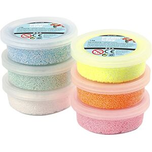 Foam Clay ® Surtido, colores surtidos, purpurina, 6x14gr Foam Clay ® Surtido, colores surtidos, purpurina, 6x14gr