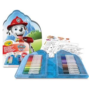 CRAYOLA Maletín Paw Patrol para Colorear con Pegatinas, Set con Rotuladores, Páginas para Colorear, Pegatinas, 45 Piezas, Regalo Creativo para Niños, a Partir de 5 años, CRAYOLA Maletín Paw Patrol para Colorear con Pegatinas, Set con Rotuladores, Páginas para Colorear, Pegatinas, 45 Piezas, Regalo Creativo para Niños, a Partir de 5 años,