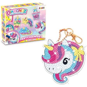 DIAMONDZ CRYSTAL PAINTING DIAMONDZ Keychains Set Rainbow Fun Series DIY Diamond Painting Llavero Set de manualidades, pintura de diamantes Niños con 5 plantillas de arcoíris de unicornio DIAMONDZ CRYSTAL PAINTING DIAMONDZ Keychains Set Rainbow Fun Series DIY Diamond Painting Llavero Set de manualidades, pintura de diamantes Niños con 5 plantillas de arcoíris de unicornio