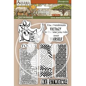 Stamperia Sello de goma HD Savana Grafiti Stamperia Sello de goma HD Savana Grafiti