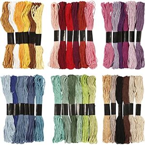 Creativ Hilo de bordar, grosor 1 mm, 252 paquetes Creativ Hilo de bordar, grosor 1 mm, 252 paquetes