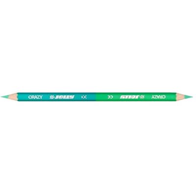 JOLLY Superstick Crazy Lápices de colores hexagonales (12 unidades, punta doble, irrompible, no tóxico, mina extragruesa) JOLLY Superstick Crazy Lápices de colores hexagonales (12 unidades, punta doble, irrompible, no tóxico, mina extragruesa)