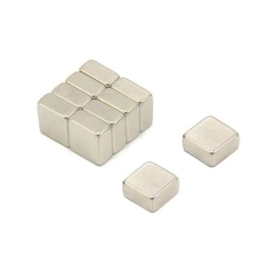 first4magnets N42 Magnet de Neodimio Para Artes, Manualidades, Fabricación de Modelos, Bricolaje, Pasatiempos, Oficina Y Hogar 10mm x 10mm x 5mm de Espesor 3.5kg Paquete de 100 first4magnets N42 Magnet de Neodimio Para Artes, Manualidades, Fabricación de Modelos, Bricolaje, Pasatiempos, Oficina Y Hogar 10mm x 10mm x 5mm de Espesor 3.5kg Paquete de 100